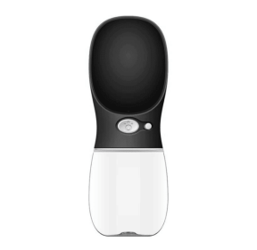 Pet Water Cup Outdoor Portable Water Bottle (Color: black, style: 550ML)